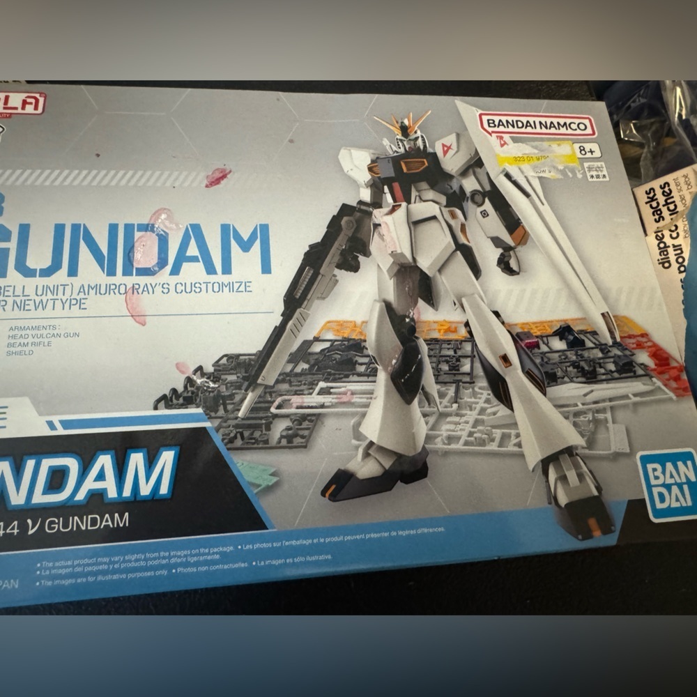 Hobby RX-78-2 Gundam Model Kit. Bandai Entry Grade 1/144 RX‑93. Super fun! NEW! - Picture 5 of 10